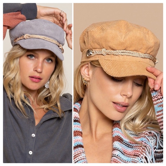 POL Newsboy Must Have Corduroy Hat - Picture 7 of 13